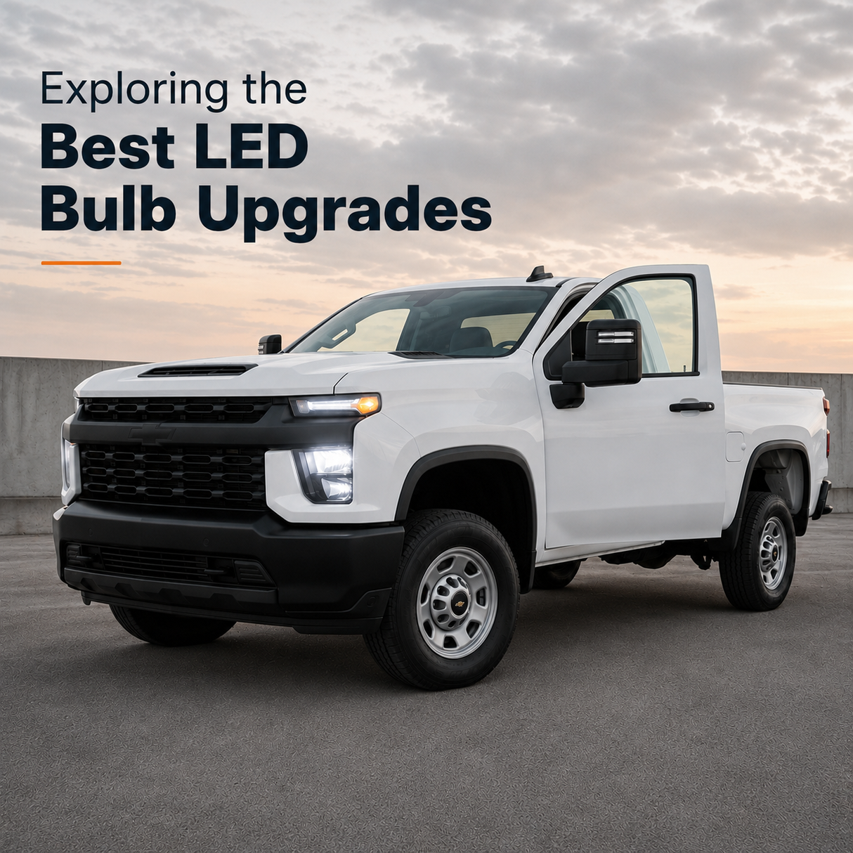 lasfit led bulbs replacement for 2020-2026 chevy silverado hd