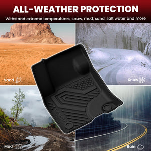 Fit for 2020-2026 Ford Escape Gas  Floor Mats & Seatback & Cargo Mats All Weather Protection