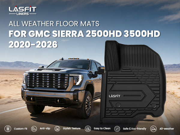 2020-2026 GMC Sierra 2500HD 3500HD floor mats