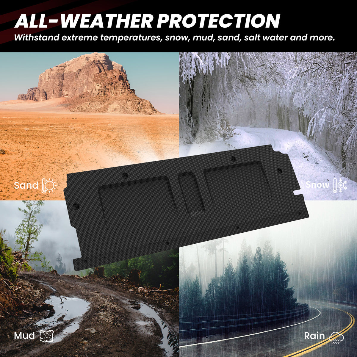 2020-2026 Honda Ridgeline Tailgate Mat All Weather Protection