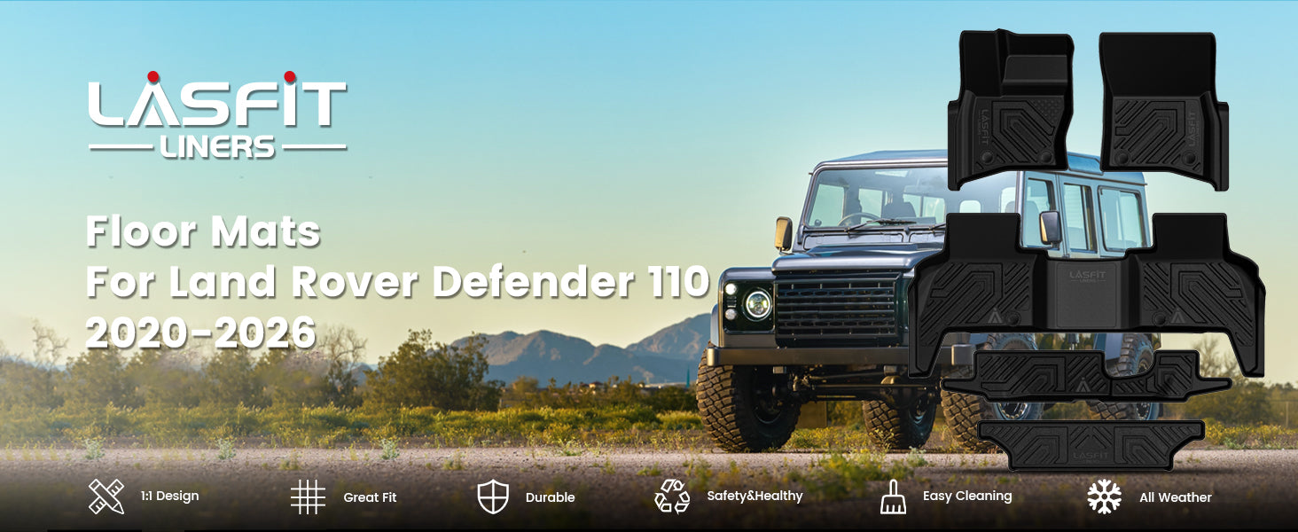 2020-2026 Land Rover Defender 110 floor mats
