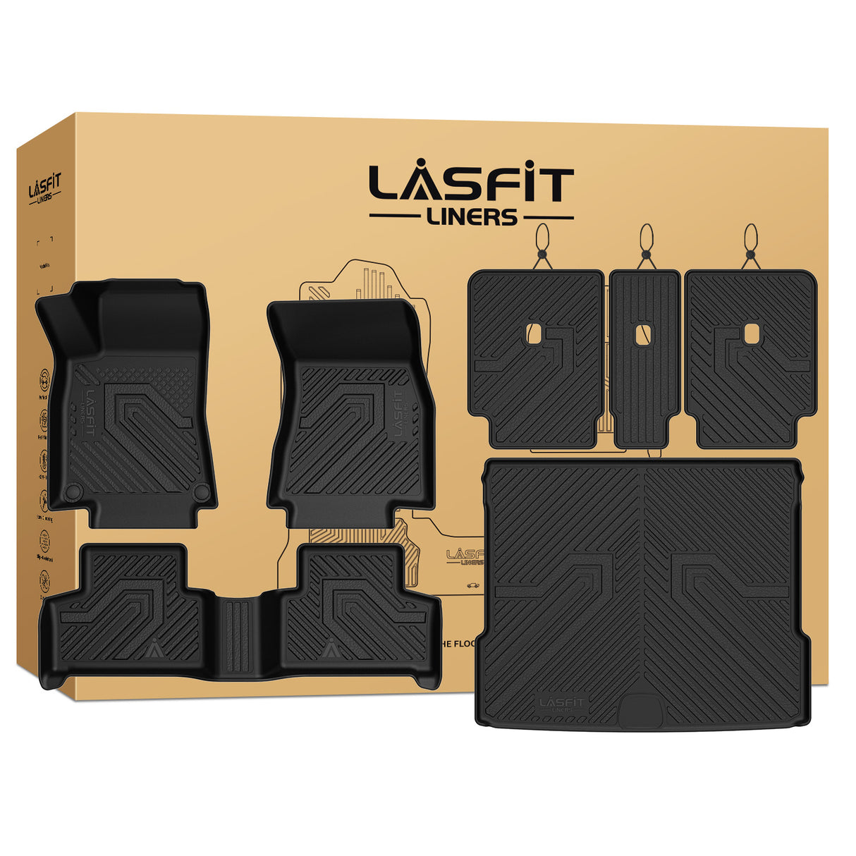 2020-2026 Mercedes Benz GLB Floor Mats & Seatback & Cargo Mats 
