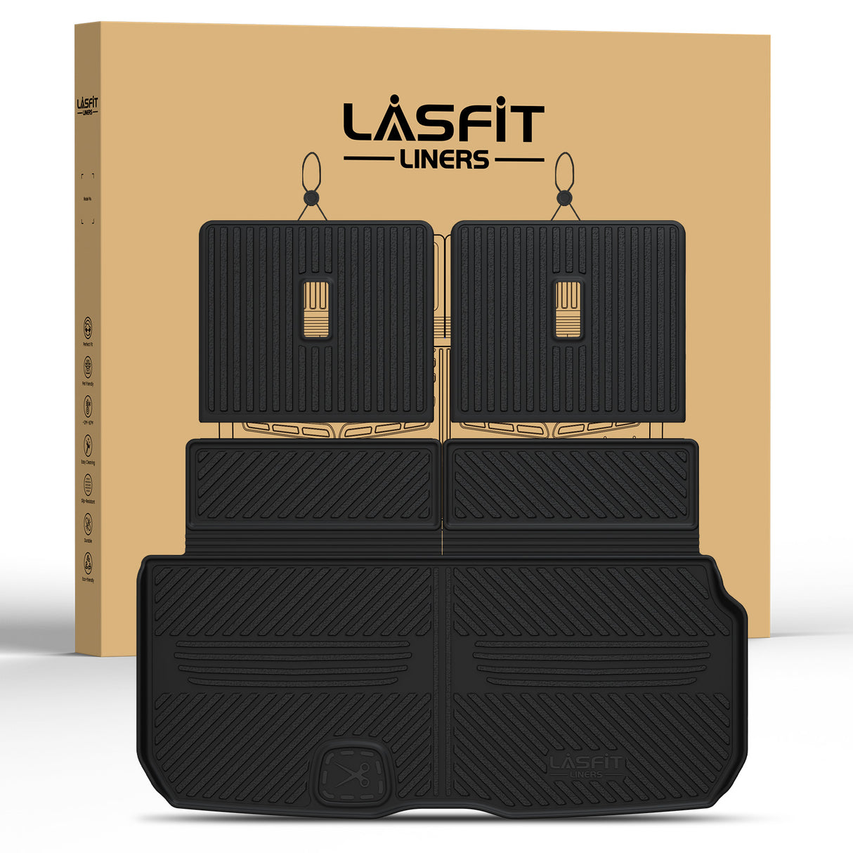 Fit for 2020-2026 Mercedes-Benz GLS Floor Mats or Cargo Mat