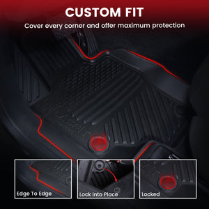 2020-2026 Mercedes-Benz GLS Floor Mats & Cargo Mat 7 Seats Custom Fit