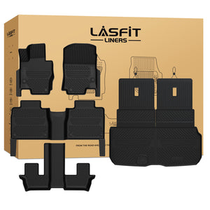 2020-2026 Mercedes-Benz GLS Floor Mats & Cargo Mat 7 Seats