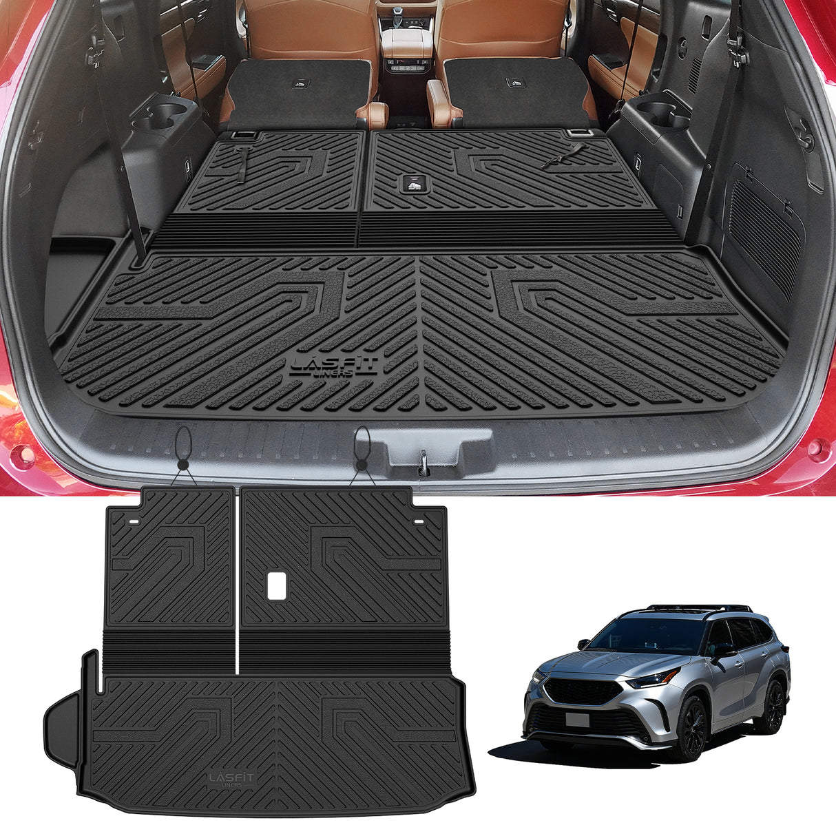 Fit for 2020-2026 Toyota Highlander Hybrid Seatback & Cargo Mat