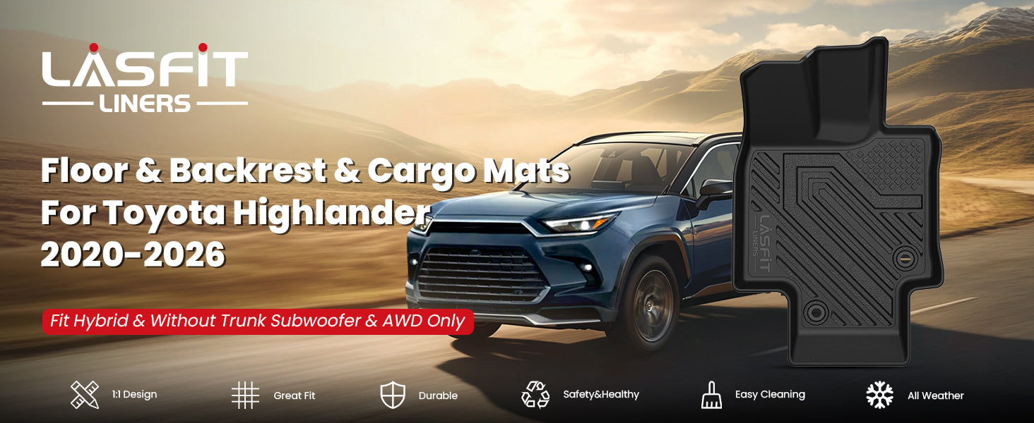 2020-2026 Toyota Highlander floor mats