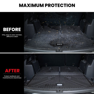 2020-2026 Volkswagen Atlas Seatback & Cargo Mat Compare