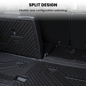 2020-2026 Volkswagen Atlas Seatback & Cargo Mat Split Design