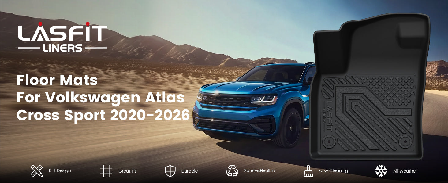 2020-2026 Volkswagen Atlas Cross Sport Floor Mats