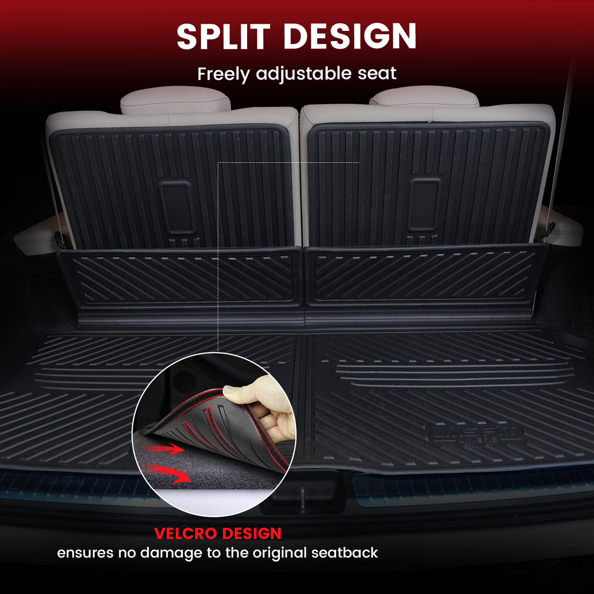 Fit for 2020-2026 Mercedes-Benz GLS Floor Mats Split Design