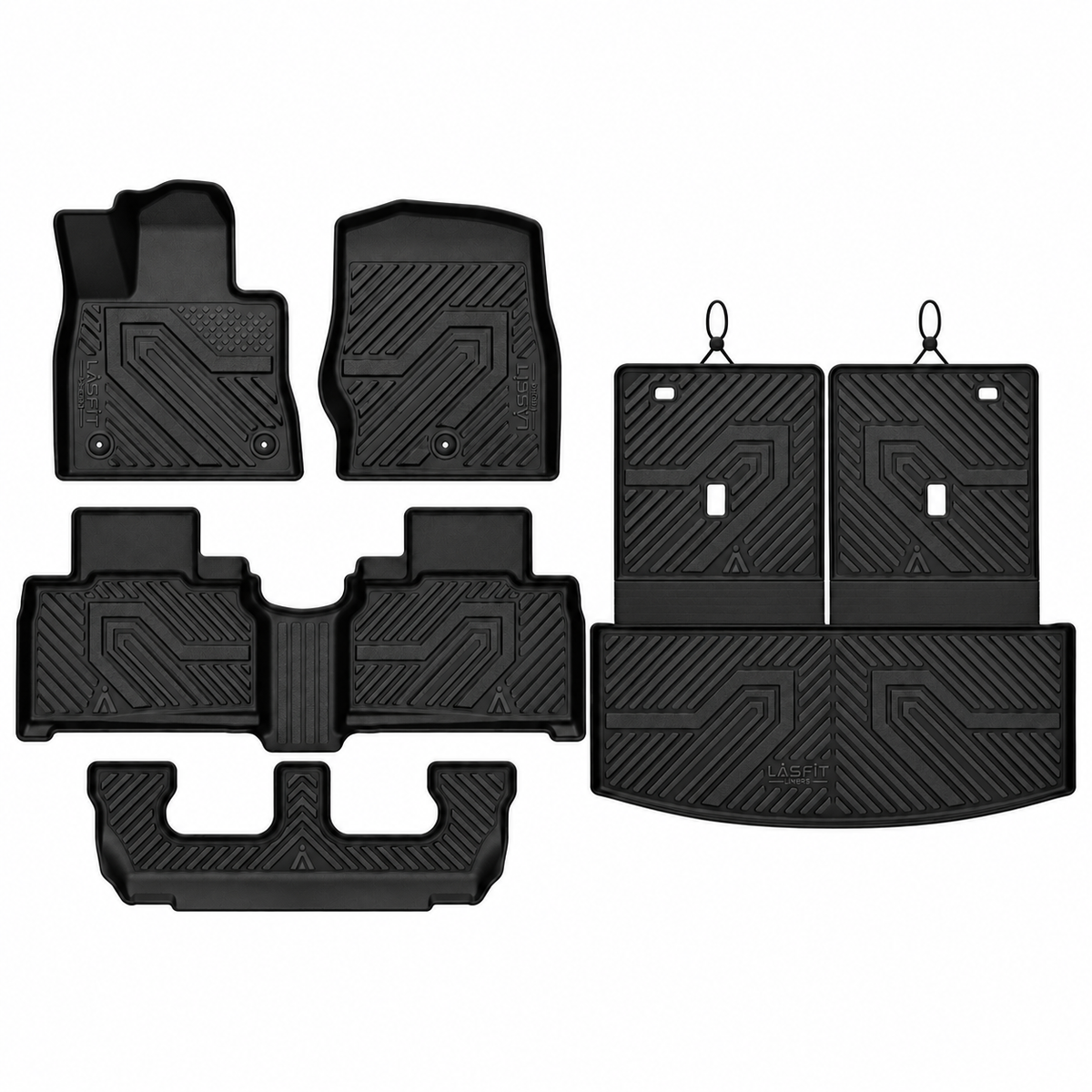 2020-2027 Ford Explorer 7 Seats Floor Mats & Seatback & Cargo Mats