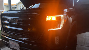 2020 GMC Sierra 1500 7443 front turn signal light