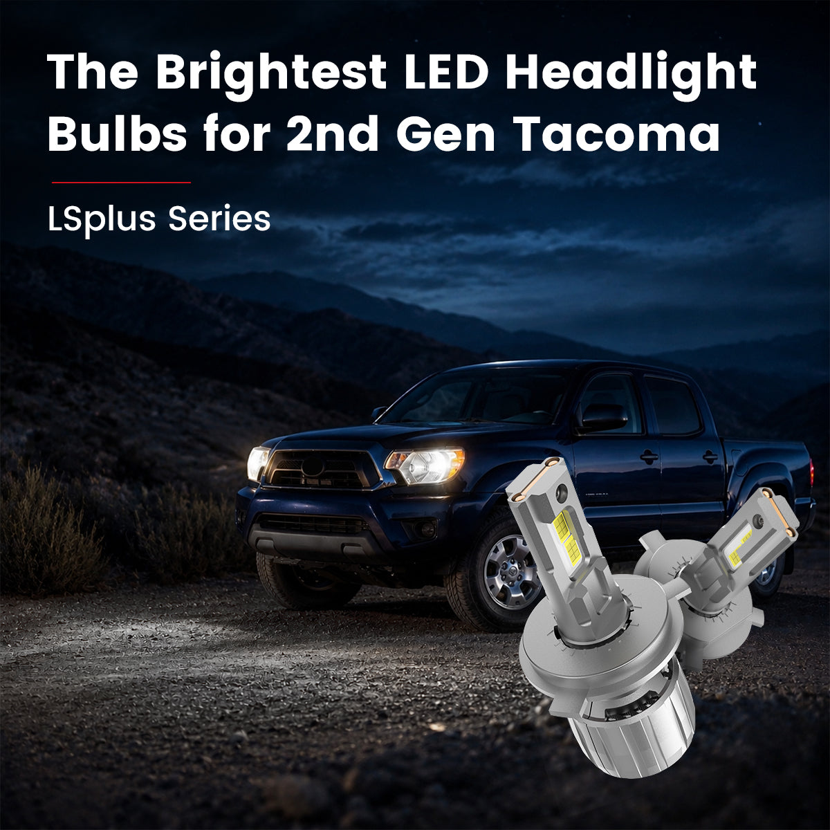 Fit for 2001-2015 Toyota Tacoma The Brightest LED Bulbs Upgrade | Tested and Verified