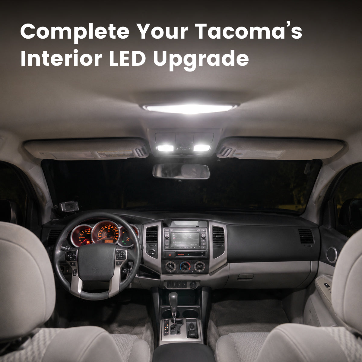 Fit for 2001-2015 Toyota Tacoma The Brightest LED Bulbs Upgrade | Tested and Verified