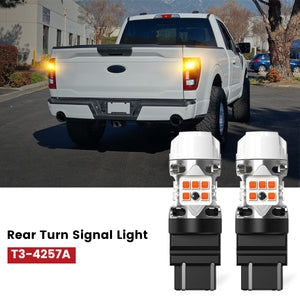 Lasfit 4257 led rear turn signal lights fit for2021-2023 Ford F-150