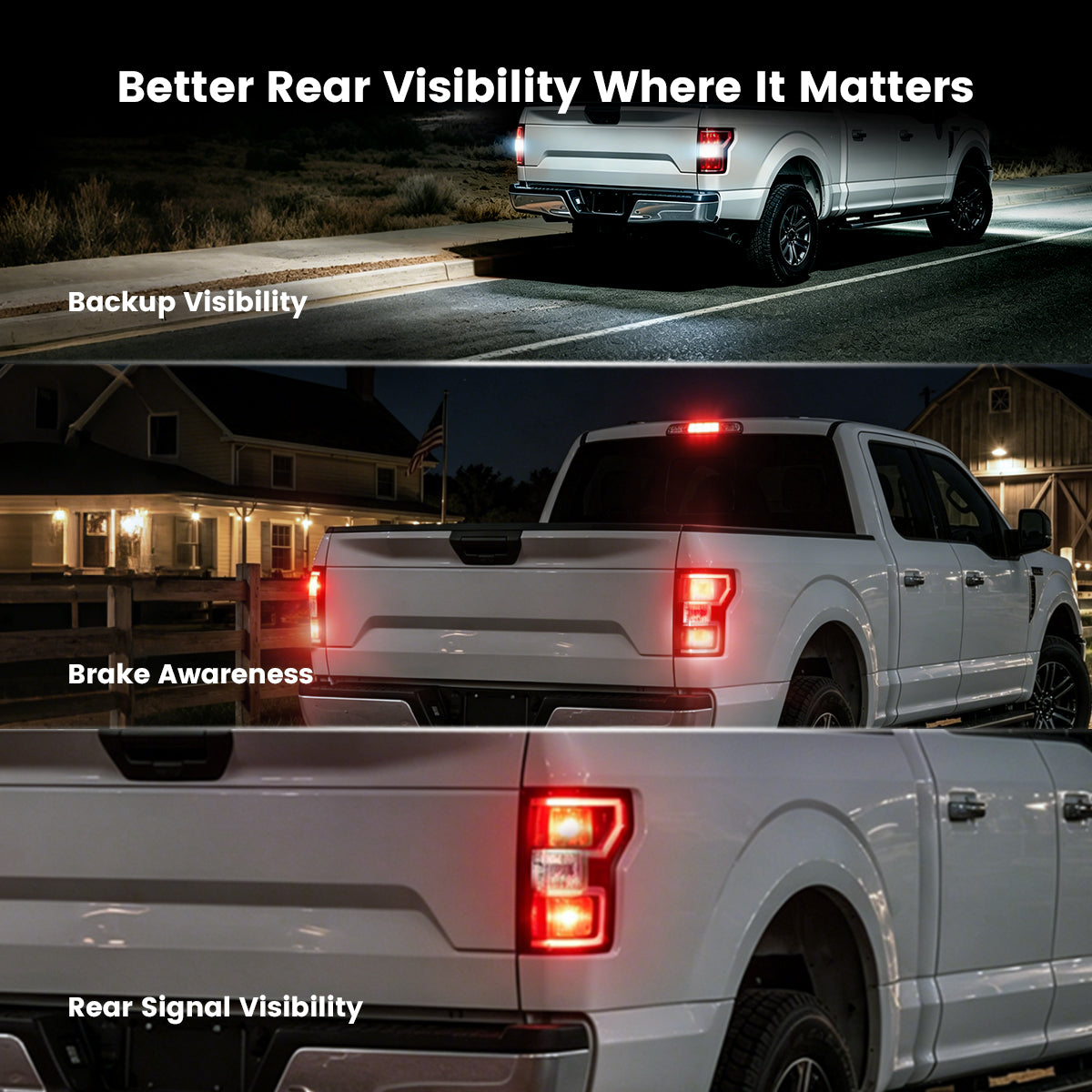 Fit for 2021-2023 Ford F-150 LED Bulbs | Full Exterior & Interior LED Upgrade