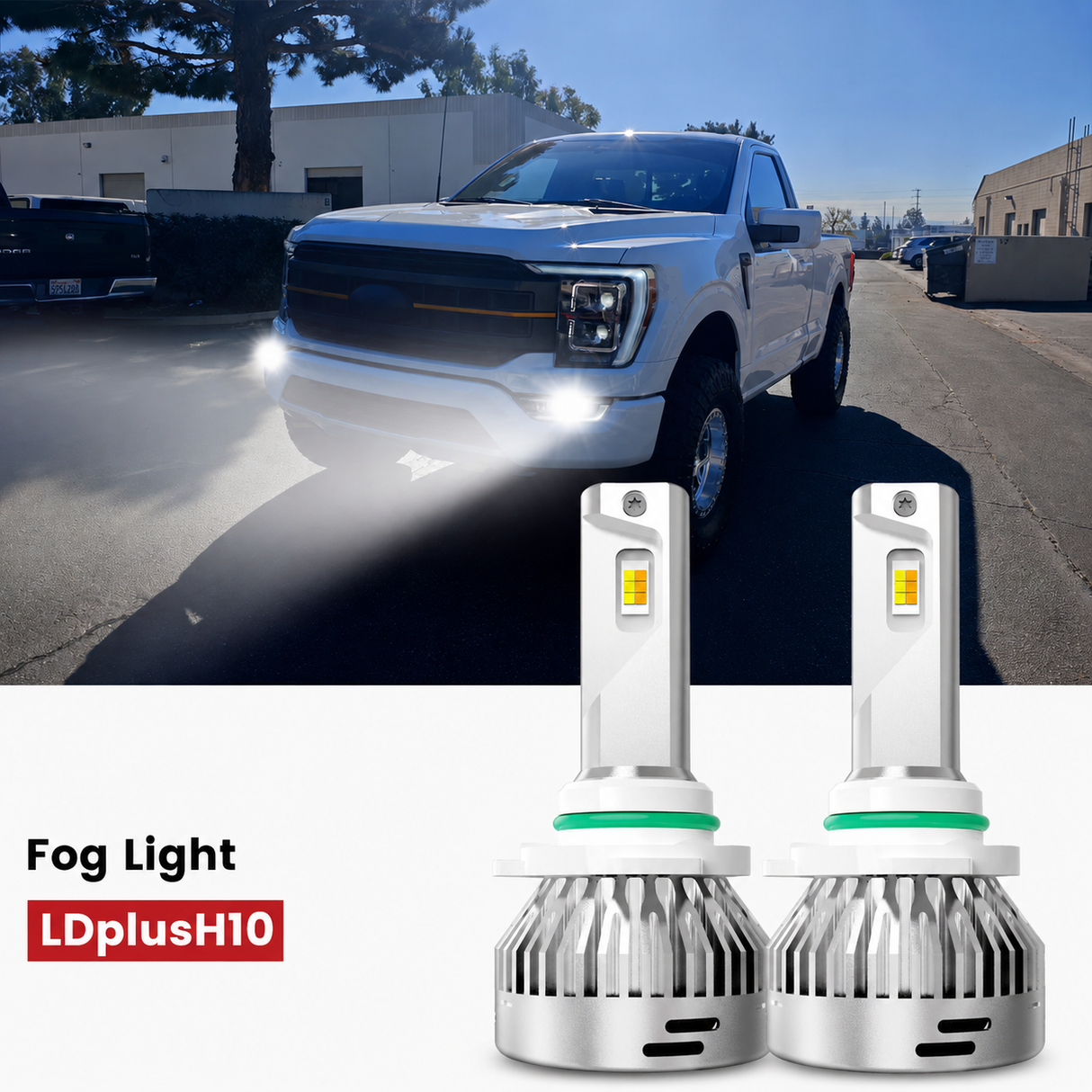 Lasfit H10 led fog lights fit for 2021-2023 Ford F-150