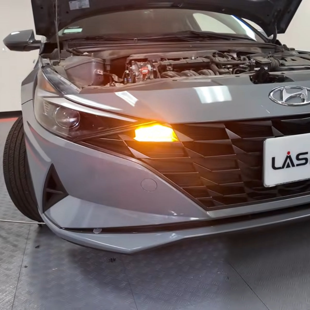lasfit 1157 led front turn signal lights for 2021-2023 Hyundai Elantra