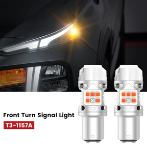 Lasfit 1157 led front turn signal lights fit for 2021-2023 Hyundai Santa Fe  