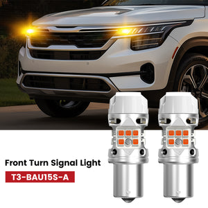 Lasfit py21w led front turn signal lights fit for 2021-2023 Kia Seltos 