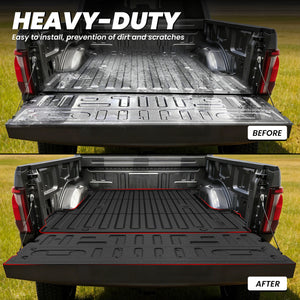 Fit for 2021-2023 Ford F-150 & F-150 Lightning 5.5' Bed & Tailgate (Without Work Surface) Mats Full Protection