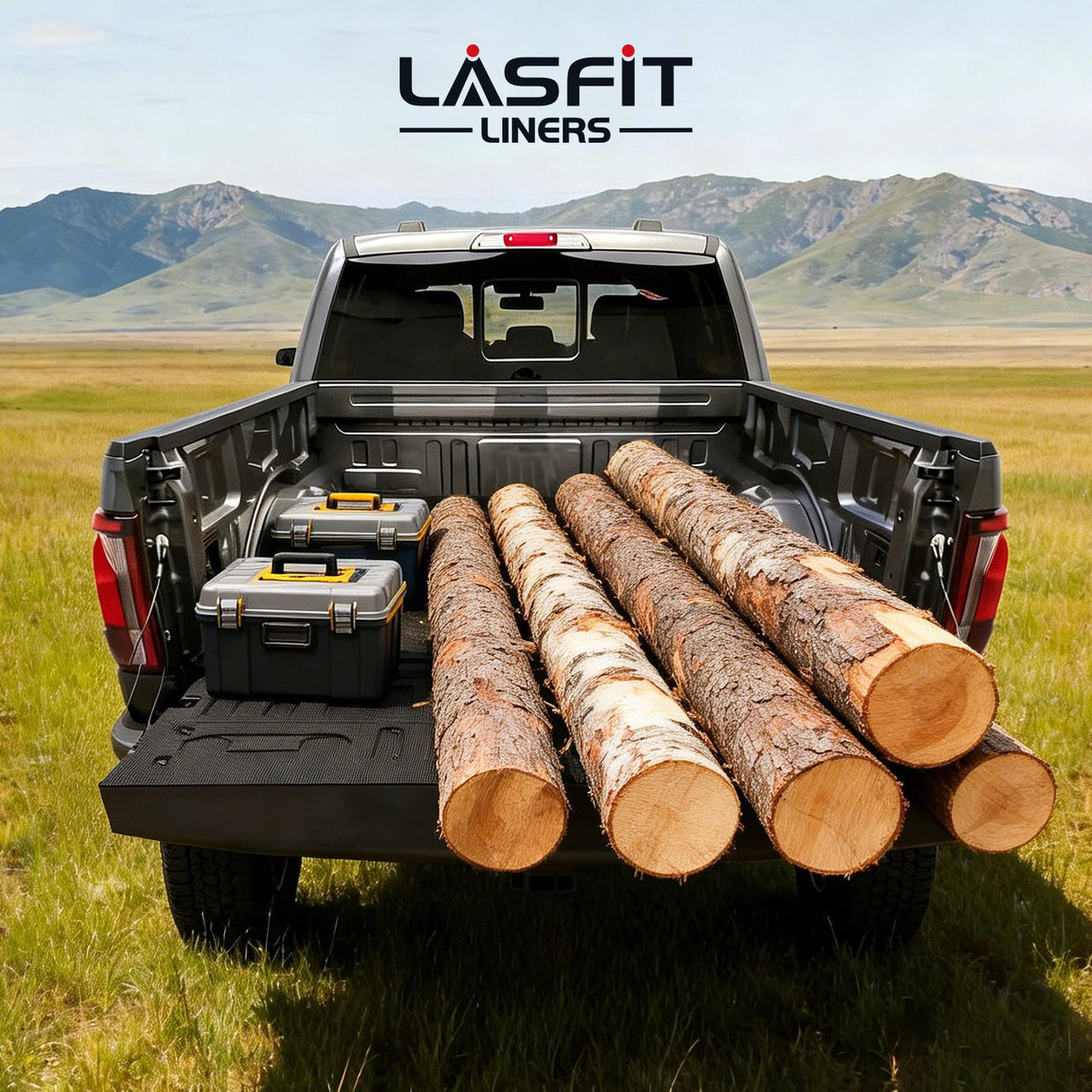 Fit for 2021-2023 Ford F-150 & F-150 Lightning 5.5' Bed & Tailgate (Without Work Surface) Mats Scenes