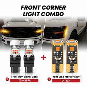 Lasfit fit for 2021-2023 f150 front corner light combo