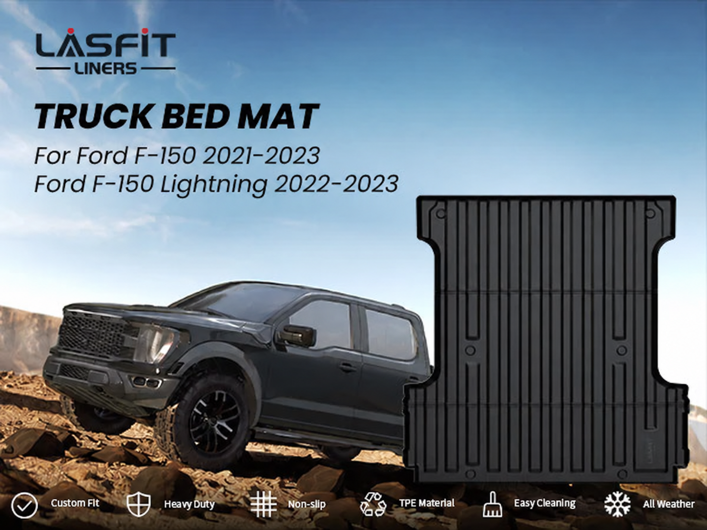 2021–2023 Ford F-150 floor mats