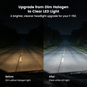 Fit for 2015-2017 Ford F-150 LED Bulbs | Full Exterior & Interior LED Upgrade
