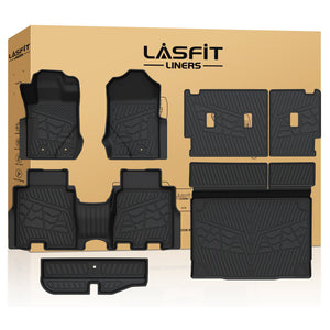 Fit for 2021-2025 Ford Bronco 4-door Carpet Floor Floor Mats & Cargo & Seatback Mats