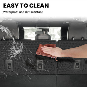 2021-2025 Ford Bronco Seatback Mat, Fit 4-Door & Carpet Floor, Easy to Clean