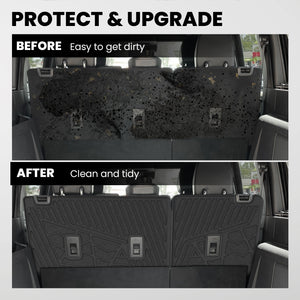 2021-2025 Ford Bronco Seatback Mat, Fit 4-Door & Carpet Floor, Full Protection