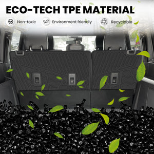 2021-2025 Ford Bronco Seatback Mat, Fit 4-Door & Carpet Floor TPE Material