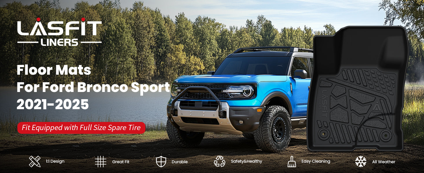 2021-2025 Ford Bronco Sport Floor Mats