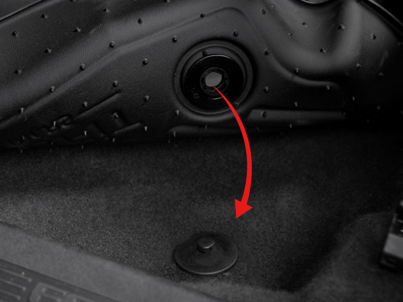 2021-2025 Ford Bronco Sport Floor Mats Locks