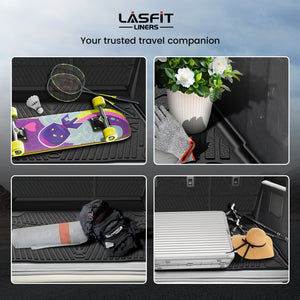 2021-2025 Ford Bronco Seatback & Cargo Mats, Fit 4-Door & Carpet Floor