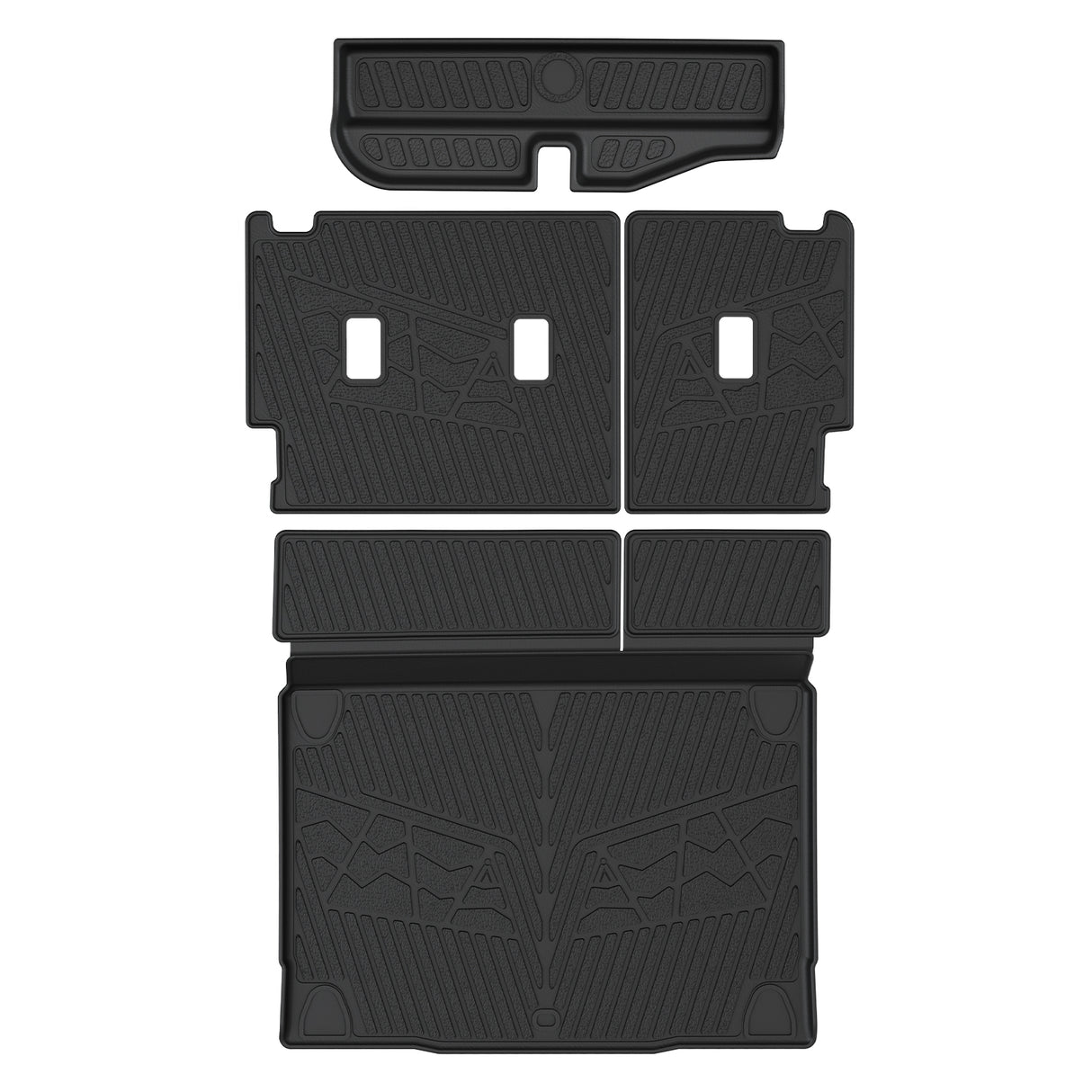 2021-2025 Ford Bronco Seatback & Cargo Mats, Fit 4-Door & Carpet Floor