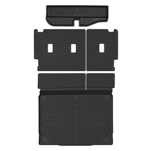 2021-2025 Ford Bronco Seatback & Cargo Mats, Fit 4-Door & Carpet Floor