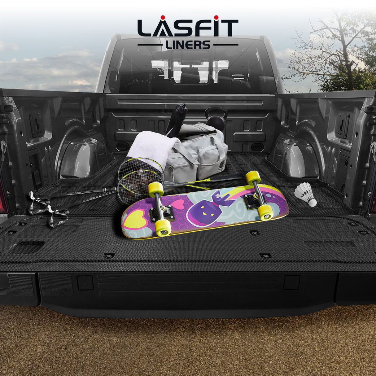 Fit for 2024-2026 Ford F-150 Bed Mat & Tailgate Mat, Including F-150 Lightning