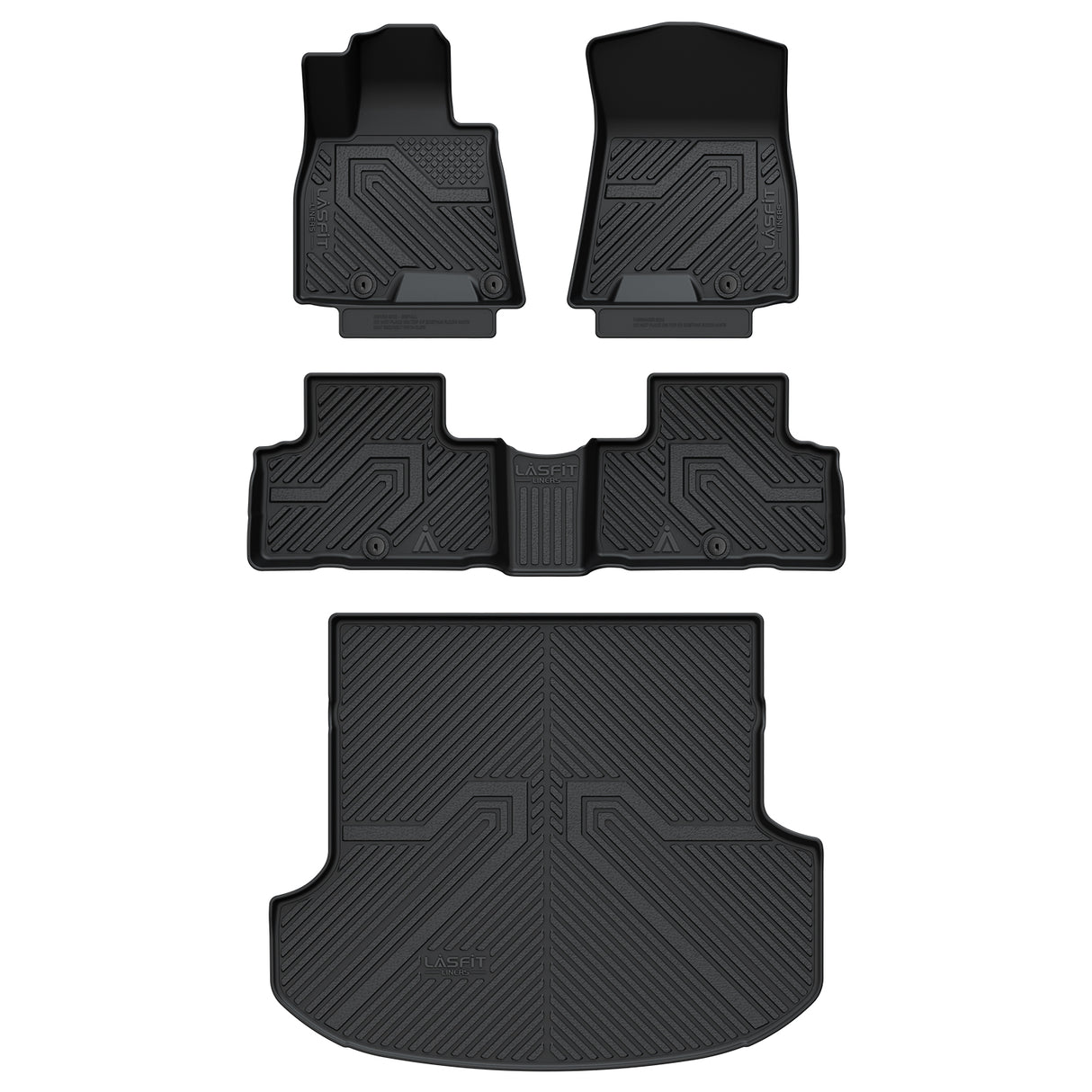 Fit for 2021-2025 Genesis GV80 Floor Mats & Cargo Mat, Fit 5 Seats Only