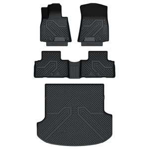 Fit for 2021-2025 Genesis GV80 Floor Mats & Cargo Mat, Fit 5 Seats Only