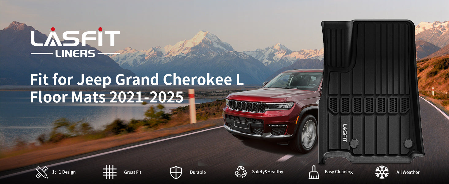 2021-2025 Jeep Grand Cherokee L floor mats