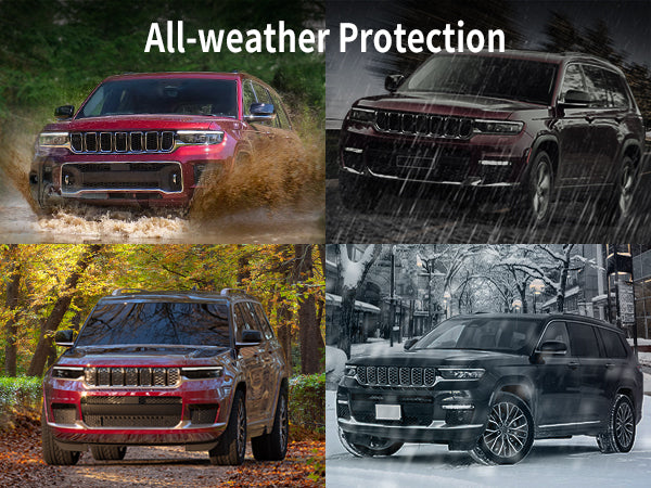 Jeep Grand Cherokee L floor mats all-weather