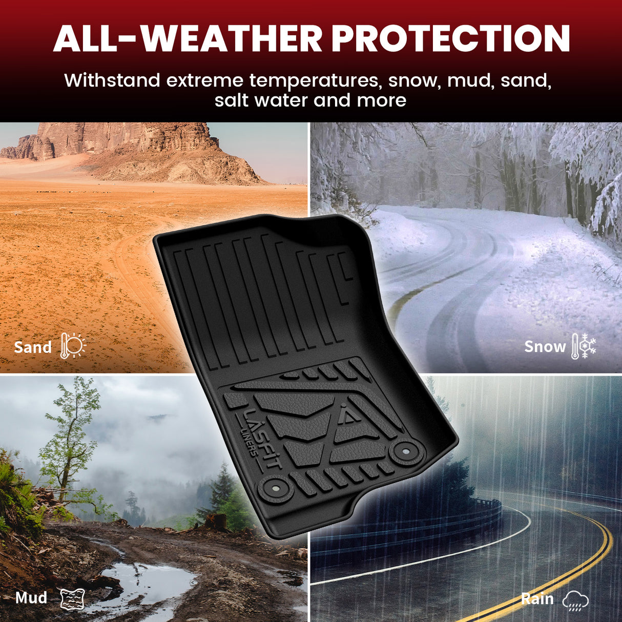 2021-2025 Jeep Wrangler 4xe Floor Mats
