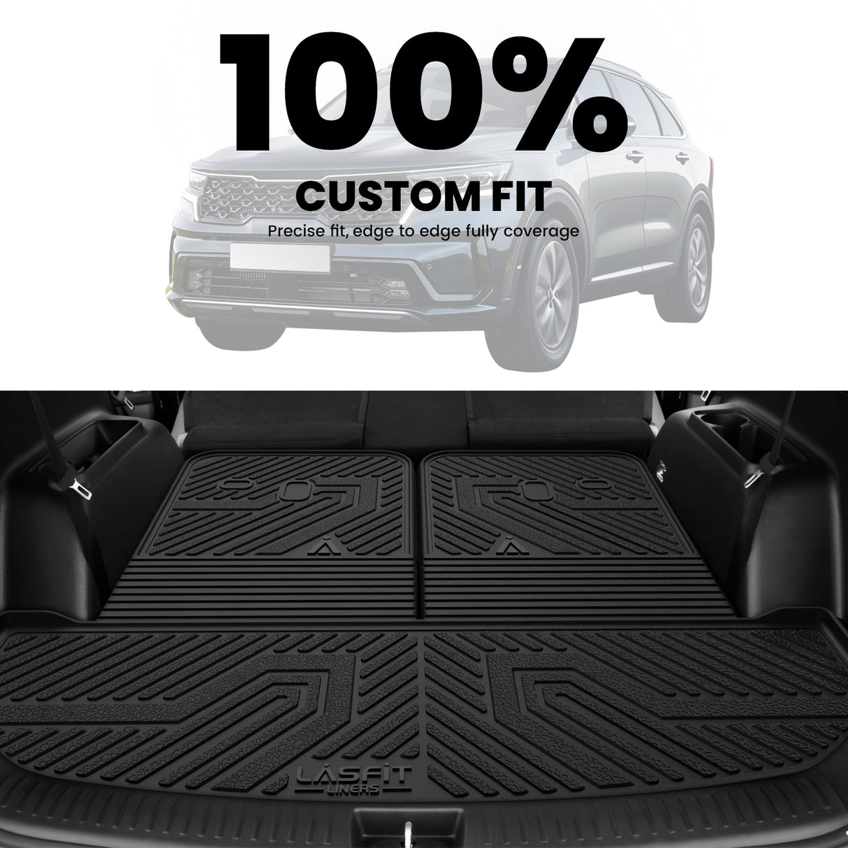 Fit for 2021-2025 Kia Sorento Floor Mats / Cargo Mat / Seatback Mat