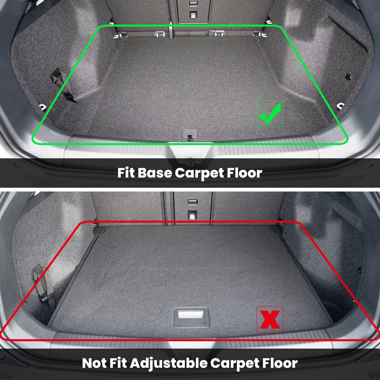 Fit for 2021-2026 Volkswagen ID.4 All Weather Floor Mats or Rear Cargo Mat