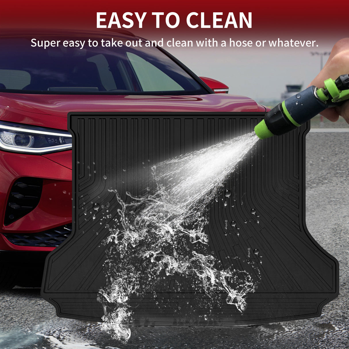 2021-2025 Volkswagen ID.4 Cargo Mat Easy to Clean