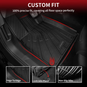 2021-2025 Volkswagen ID.4 All Weather Floor Mats Custom Fit