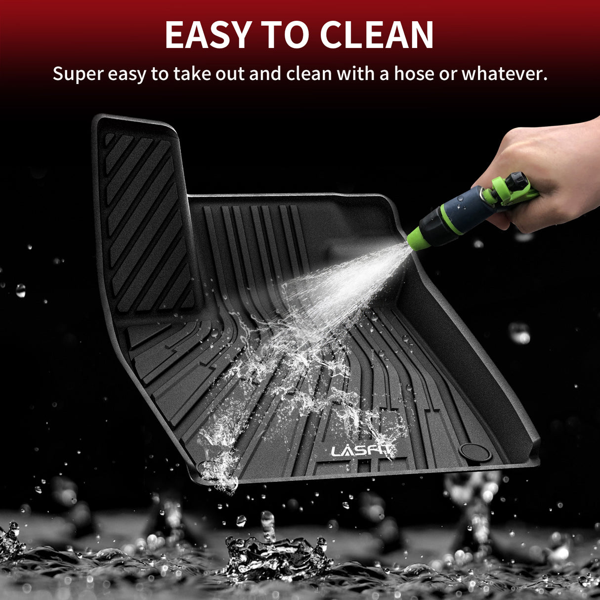 2021-2025 Volkswagen ID.4 All Weather Floor Mats Easy to Clean